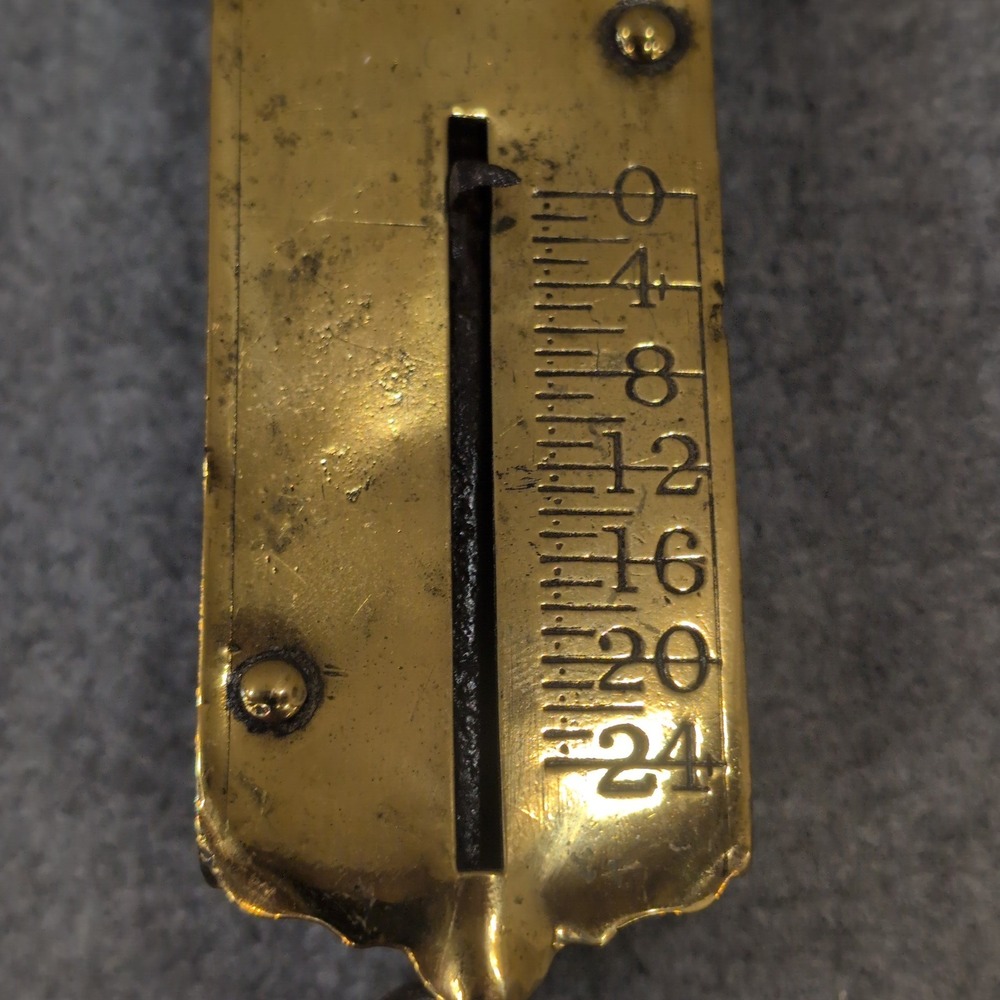 Antique Chatillons Improved Spring Balance Scale New York 24 lb VTG 10.5"‎ - Picture 3 of 7